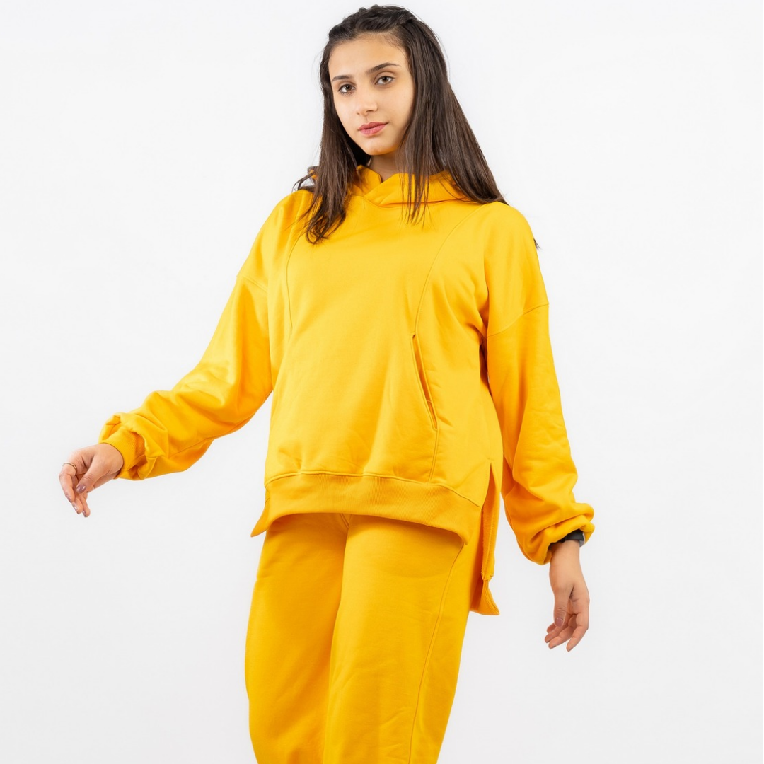Fleece lined yellow set