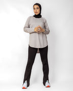 Black Split Pants