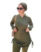 Olive Green Swimsuit