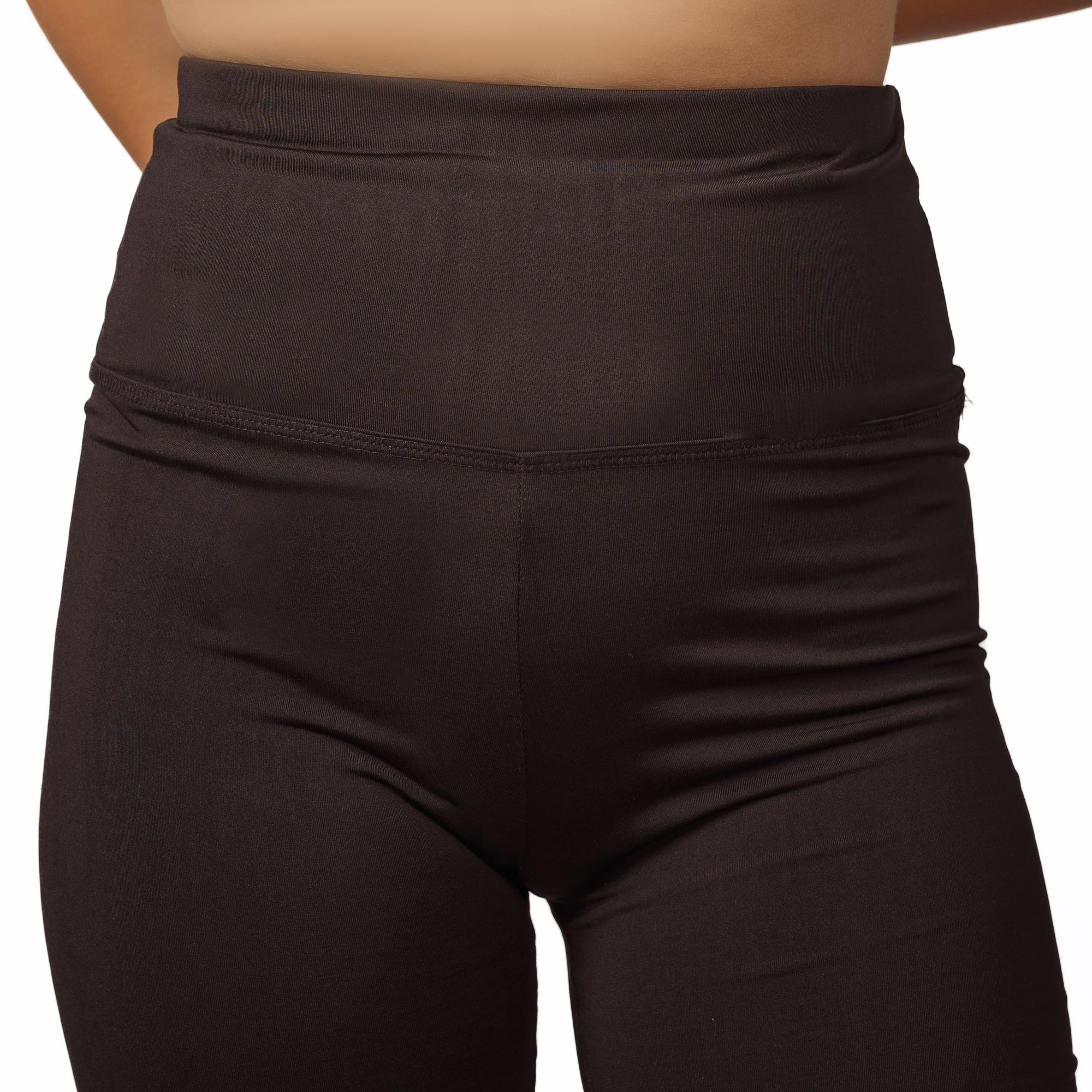 Navy blue swim leggings