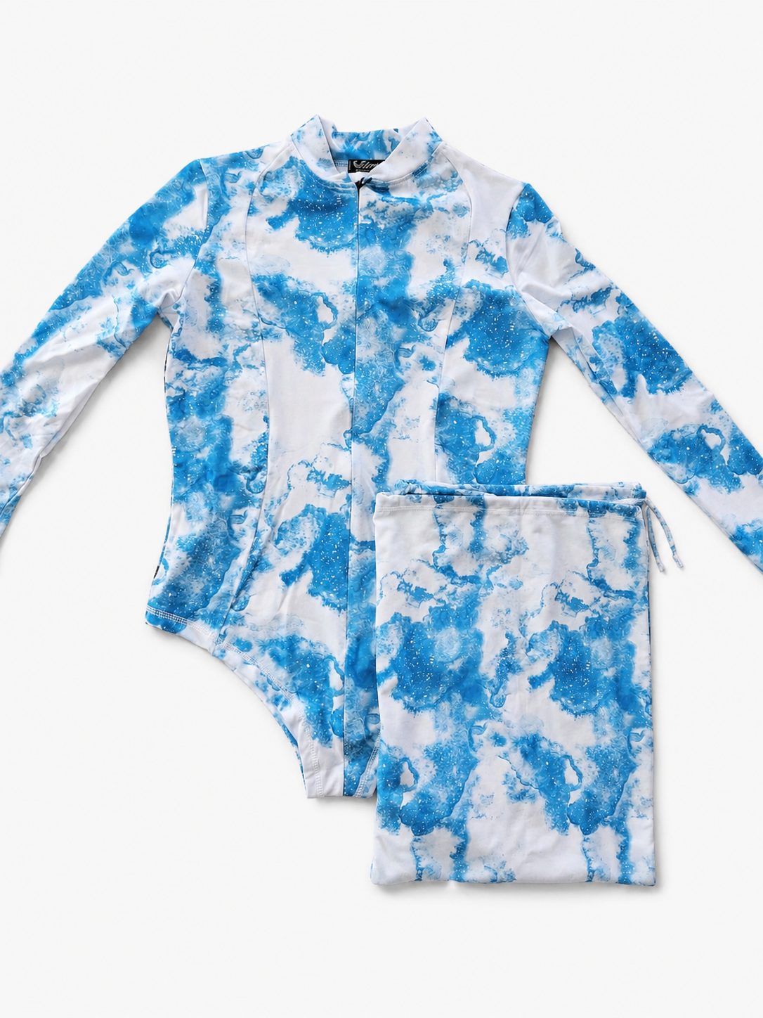 Sky top with skirt